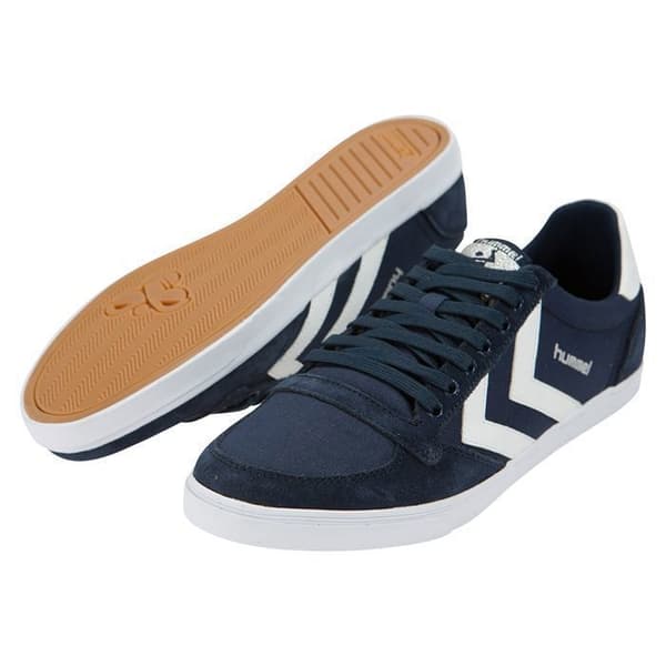 Låg canvas sneakers - HUMMEL - Ten Star - Blå - Herr Blå 42