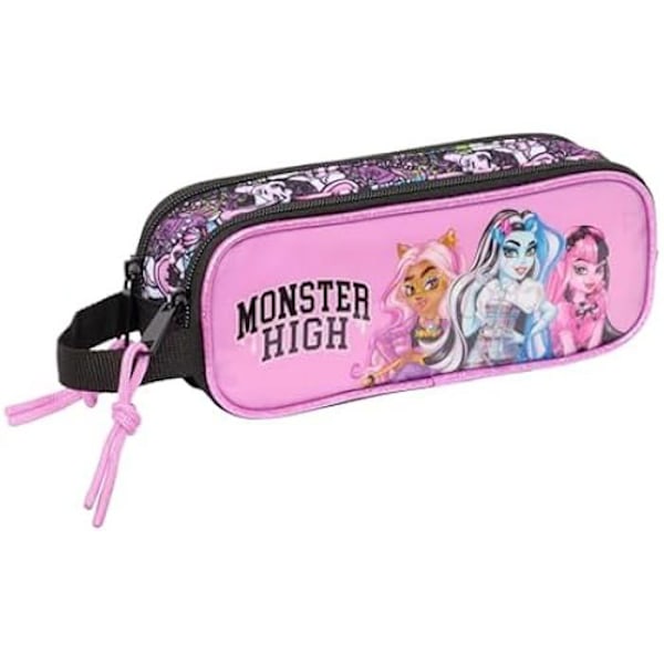 Trousse Dubbel - SAFTA - Monster High - Flerfärgad - Bekväm - För Skolelever Flerfärgad
