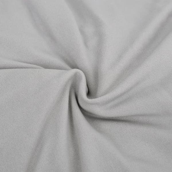vidaXL Stretch Cover för 4-sits soffa Grå polyesterjersey 332943