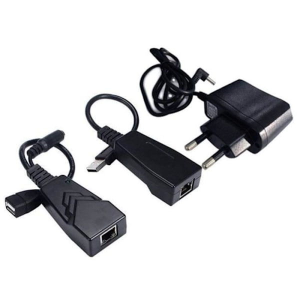 Premiumcord USB 2.0 Extender-cat5 / Cat5e / Cat6 nätverkskabel upp till 100m