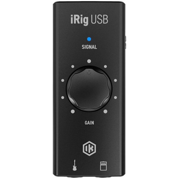 iRig USB, USB-C-gränssnitt för gitarr och bas för Mac, PC, iPad och iPhone med USB-C-port, inklusive iPhone 15, iPhone 15 Plus.