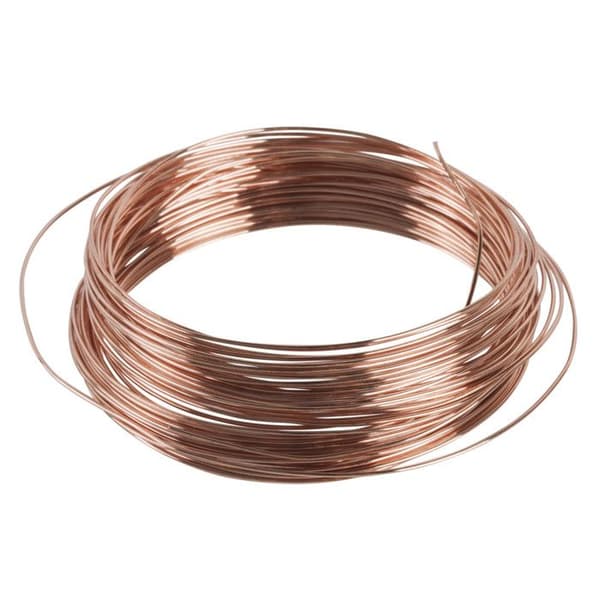 Koppartråd, 0,60 mm ø, 10 m Koppar