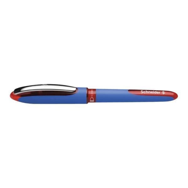 Roller - Schneider - One Hybrid C - Permanent - Röd - 0.3 mm - Fin spets Röd