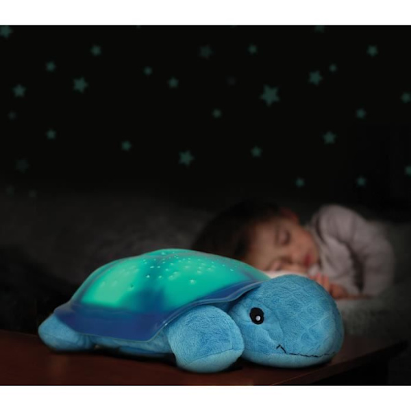 CLOUD B Twilight Turtle® Night Light - Blå Blå