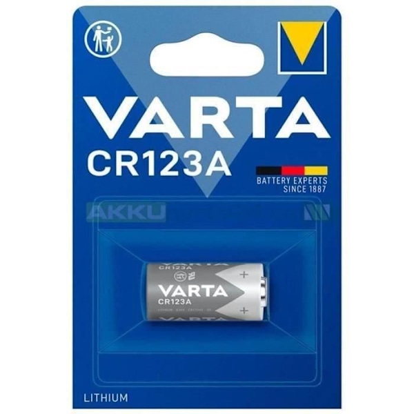 Batteri CR123A VARTA Litium