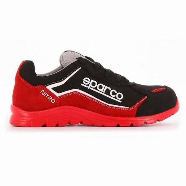 Säkerhetsskor - Sparco - Nitro S3 SRC - Ultralätta - Kompositskydd - Vattentåliga Svart 44
