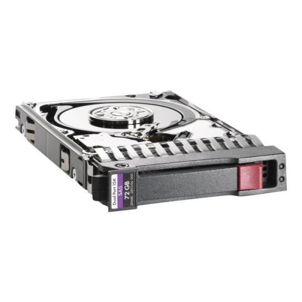 HP Enterprise 300 GB hot swappable SAS 12Gb/s 2,5" SFF 15000 rpm hårddisk