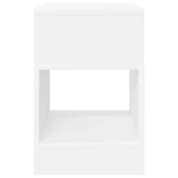 vidaXL Sidobord 2 st Vit 30,5 x 30 x 45 cm Ingenjörsträ 890897