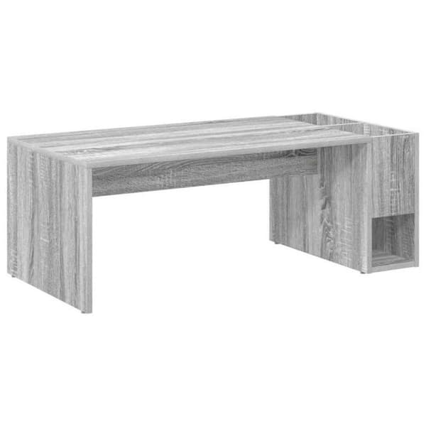 Soffbord - VIDAXL - Grå Sonoma - 101,5x50x37 cm - Ingenjörsträ - Rektangulär Gris Sonoma
