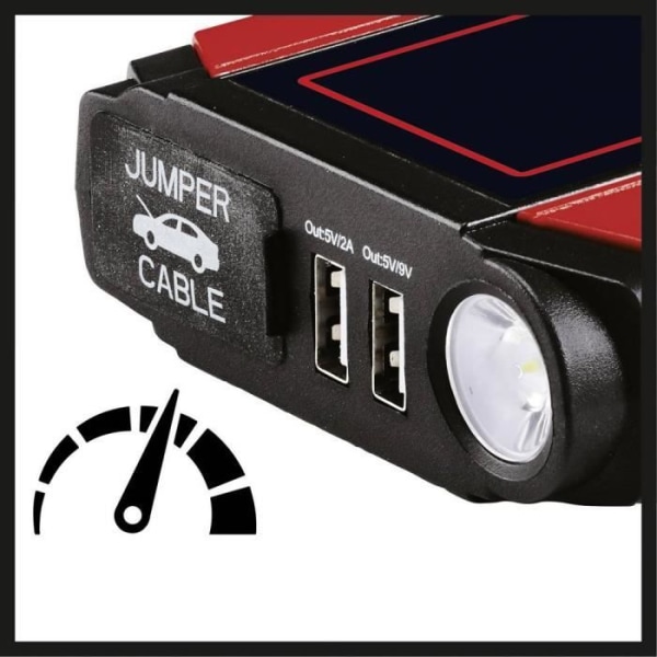 Einhell energistation - Startbooster CE-JS 18 (12 V, Pik: 600 A, Laddningstid: 6h)