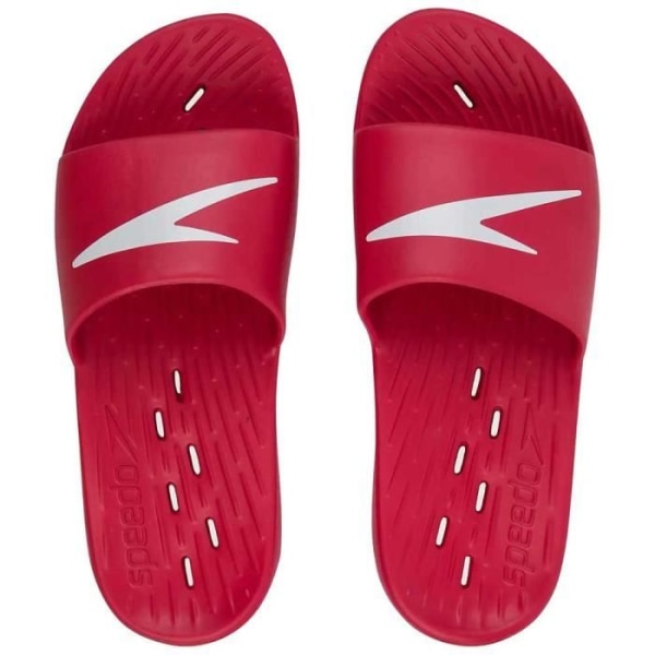 Speedo Slide Sandal för män - Röd - Fed Röd - Syntet matas rött 39