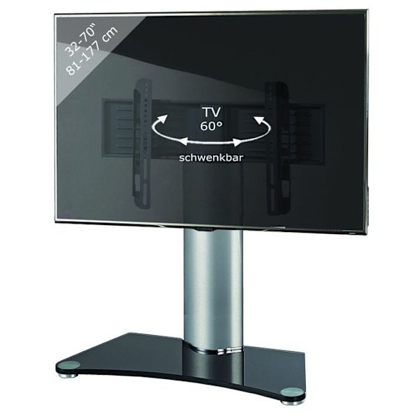 Stöd TV - VCM - Windoxa Maxi - Silver - Metall - Fast