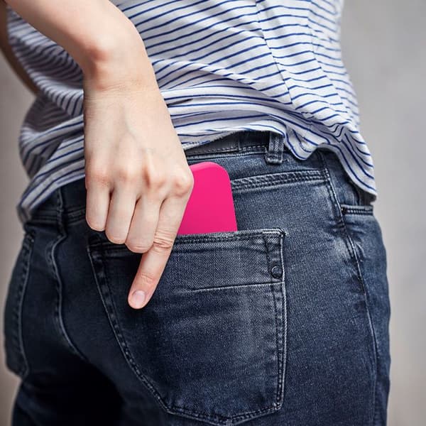 Telefonfodral - Cellularline - Sensation Plus - iPhone 15 Plus - Rosa - SKYDDSMICROBAN Ros