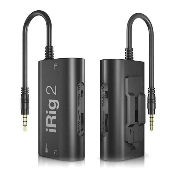 Gränssnittsadapter - IK Multimedia - iRig 2 - Svart - Ljudinspelning - Förstärkning