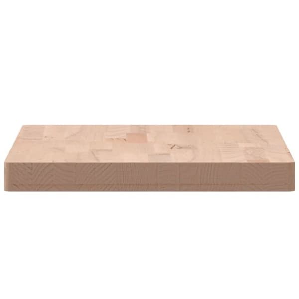 Skärbräda 60x40x4 cm massiv bokträ