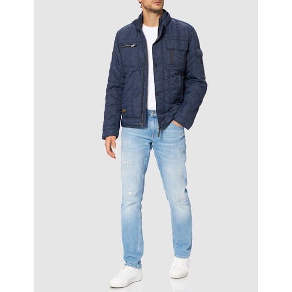 Vattentät - trench - regnkappa - vindjacka - anorak Camel active - 4302106U99 - Herrjacka Nattblått 60