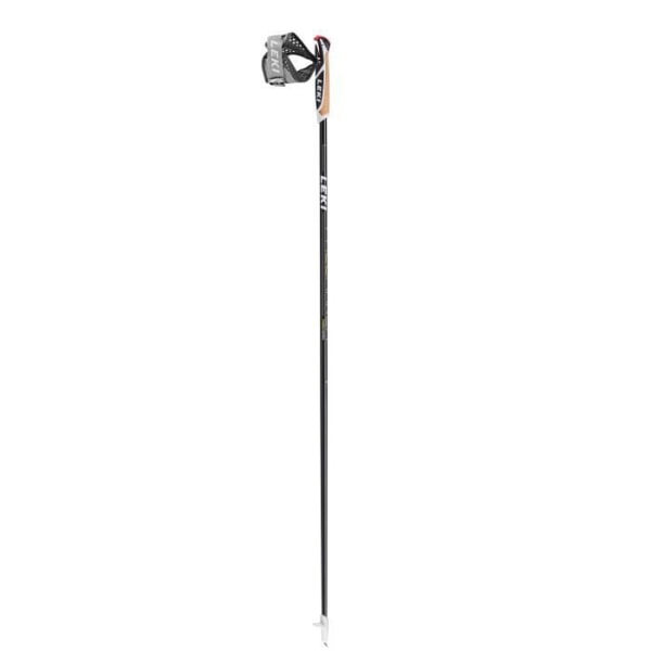 Vandringsstavar - Leki - Pacemaker Lite - 100 cm - Kolfiber 85% - Vit/Röd/Ljusgrå vit/röd/ljust grå