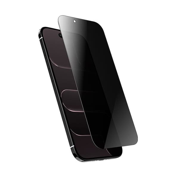 Härdat glas Crong Privacy 3D Armor för iPhone Air
