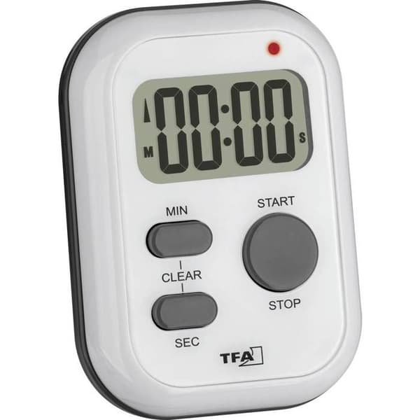 TFA Dostmann Digital White Timer