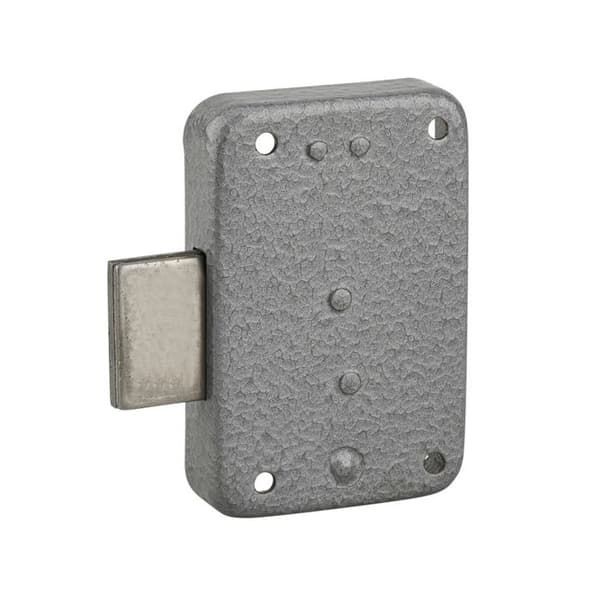 THIRARD - Möbelås Paris för möbelport, vänster, axel 25mm, 50x70mm, grå, 1 nyckel - THIRARD grå granit epoxy