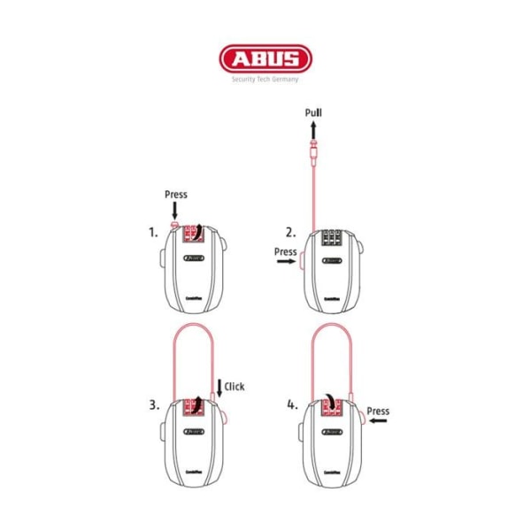 Abus Anti-Theft - Combiflex