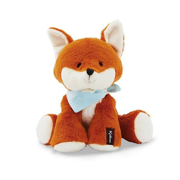 Fox plyschleksak - KALOO - Friends - 19cm - Flerfärgad - Inredning Flerfärgad