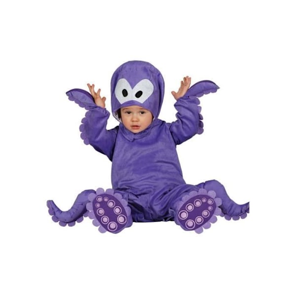 Octopus babydräkt - ALPEXE - 6 månader - Polyester - Inomhus