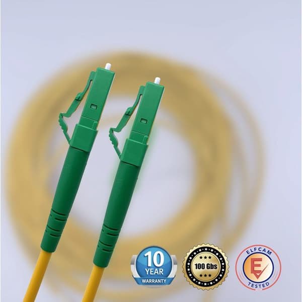 LC/APC till LC/APC OS2 Simplex Fiberkabel (Ref:2886) - 2M