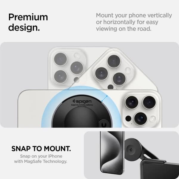 Magnetisk Telefonsupport för Bil Spigen Tesla Model Y Model 3 2023