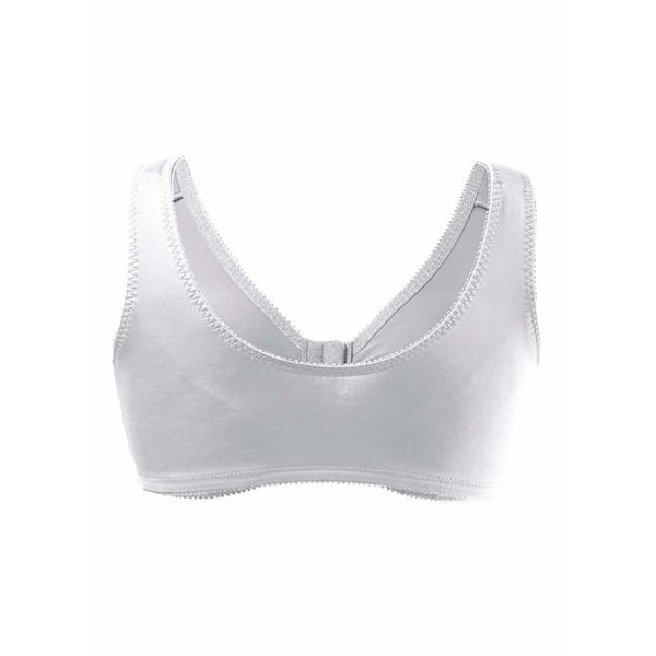 Ulla popken BH - 689668-20 - Bustier, Vanlig Bygel BH för kvinnor Vit 85D