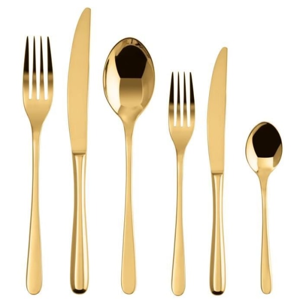 Sambonet Taste 36-delat bestickset - pvd guld - TU