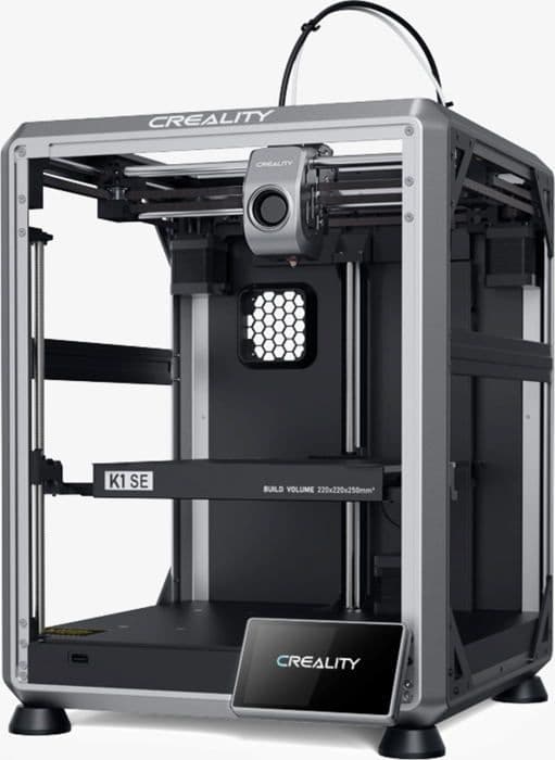 3D-skrivare - CREALITY - K1 SE - Hastighet 600 mm/s - CoreXY-system - Klar att använda