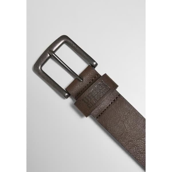 Urban Classics konstläderbälte - brunt - XL brun XL