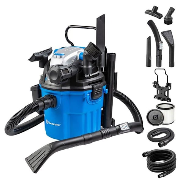 Säckvakuum - Vacmaster - VWM1518R-03 - 1500W - 30L - Vått och torrt
