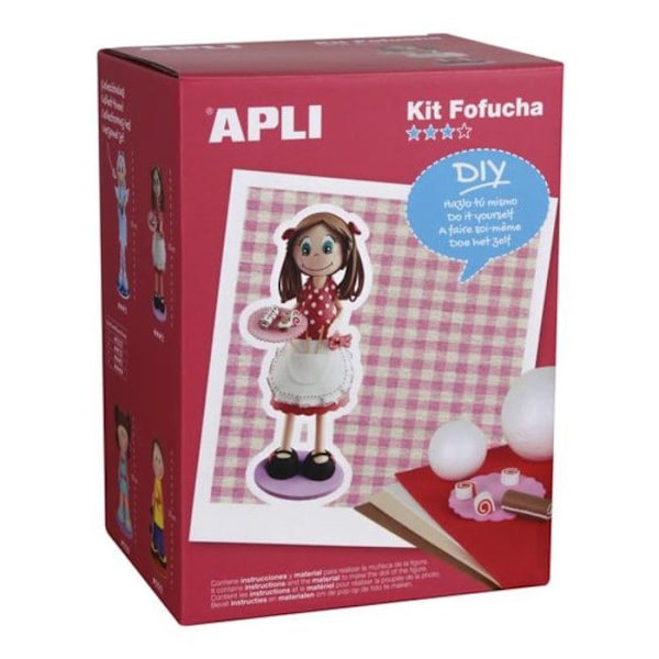 Kit för thermoformbar mousse Fofuchas Patissière-docka