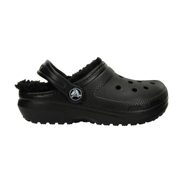 Bebisskor - Crocs - Classic Lined - Mjuk foder - Lätta - Perfekt passform Svart/svart 22