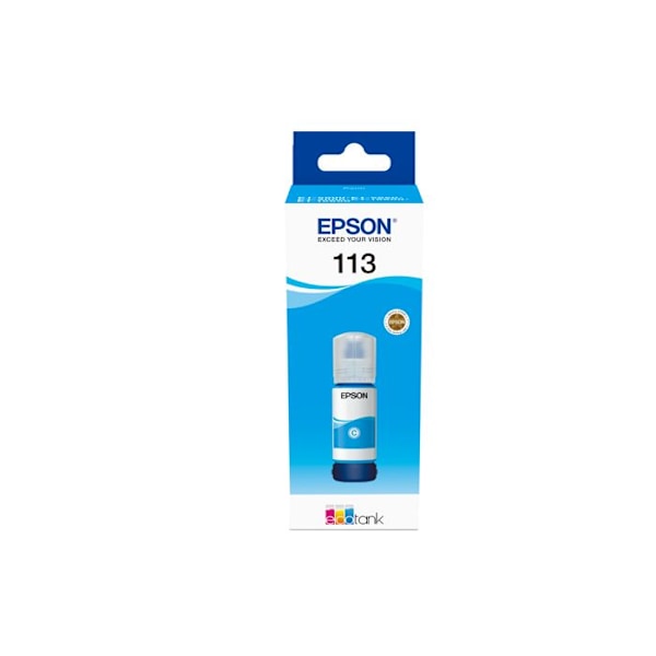 Toner - EPSON - 113 - Cyan - Pigment - Hög kvalitet