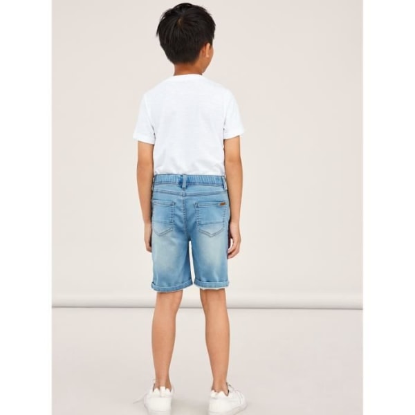 Pojkshorts Name it Ryan Dnmthayer - ljusblå denim - 11 år