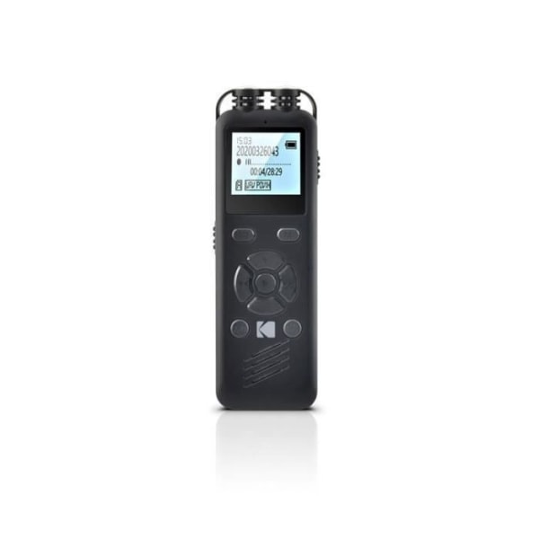 Kodak Digital Voice Recorder VRC250 Svart - 3760265542499
