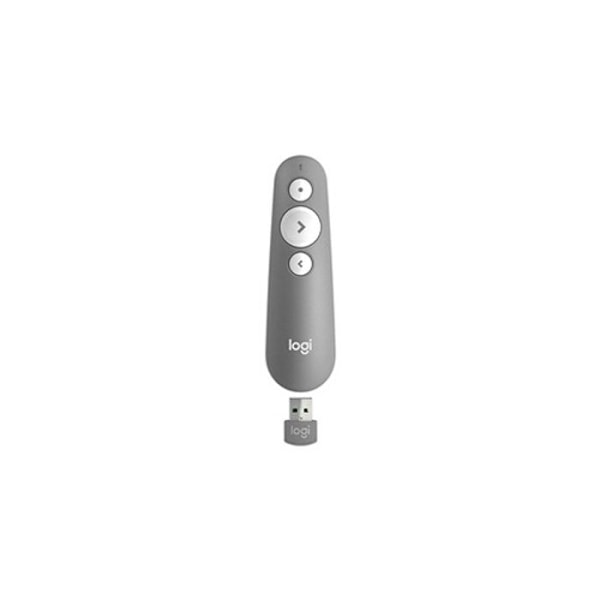 Presentationsfjärrkontroll - Logitech - R500s - Röd laserpekare - 20 meter - Bluetooth 4.0 LE