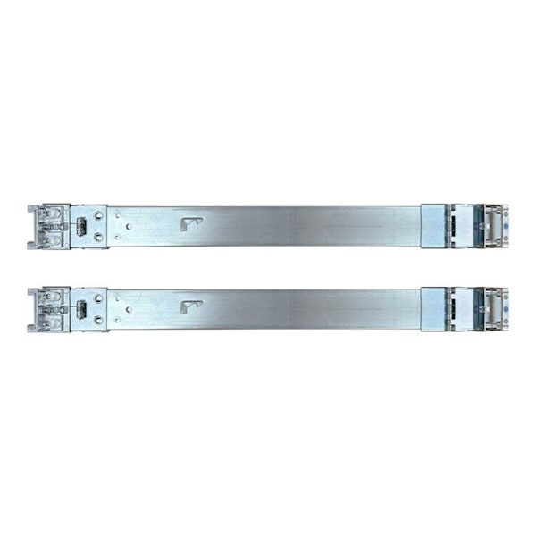 Rackstillbehör - QNAP - RAIL-S01 - 4 enheter - Djup 126 mm - Färg svart