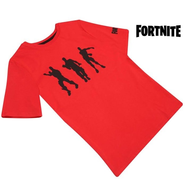 Fortnite T-shirt - FOR90004BTS031314K - Dance Moves Boys T-shirt Röd Garcon Röd 13-14 år gammal