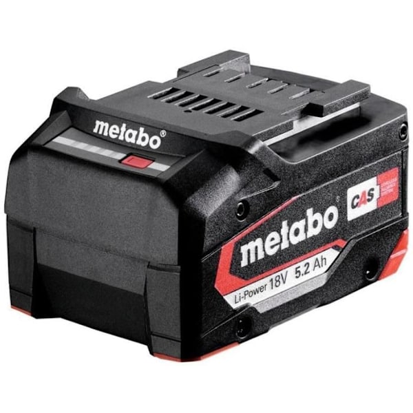 Metabo 625028000 Verktygsbatteri 18 V 5,2 Ah Li-Ion