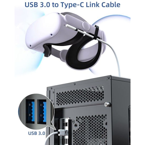 Kabel - Tiergrade-kontakt - TG-VRKabel-6M-weiß