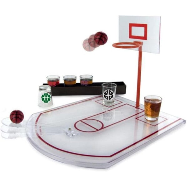 Drickspel för basket - Märke - Modell - 18 år gammal - 15 min - 6 spelare - Festspel - Inomhus