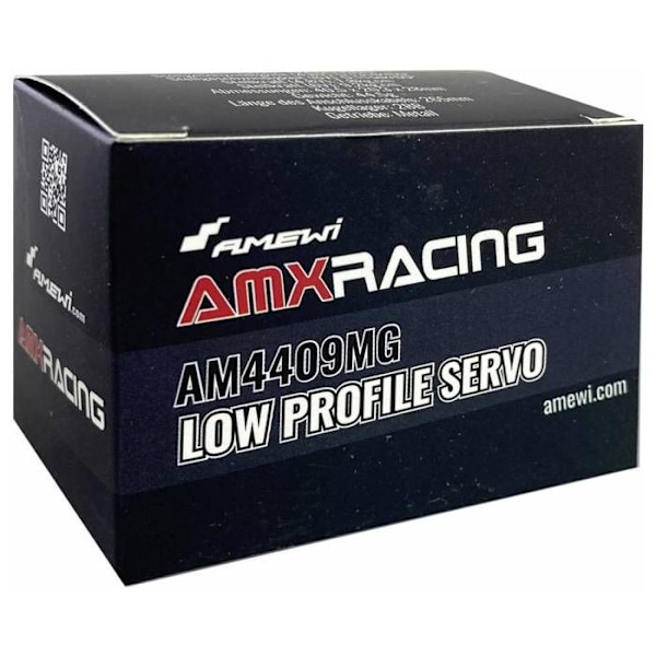 Amewi Low-Profile Servo AMXRacing AM4409MG Low Profile analogt drivmaterial: metall