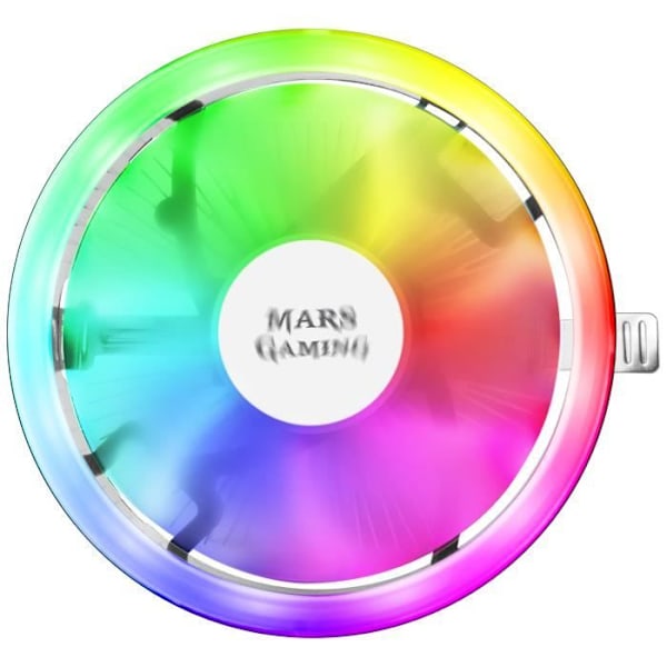 Mars Gaming MCPU120 - RGB CPU Kylfläns - TDP 120W - Tyst PWM