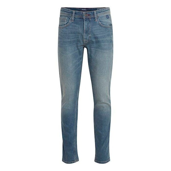 Jeans - Blandning - Vriden snitt - Denim Ljusblå - Standard storlek - Unisex ljusblå denim 30/32