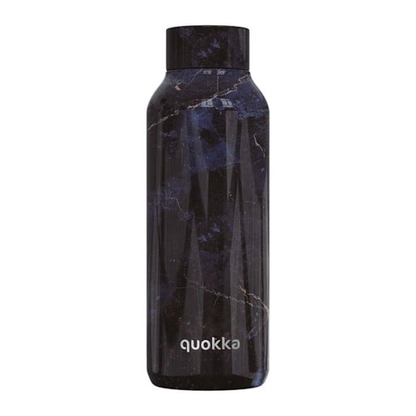Isolerad flask i rostfritt stål 510 ml (svart marmor) Quokka Solid