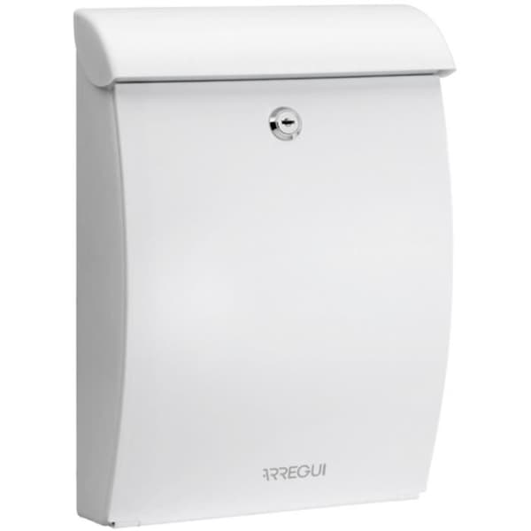 Postlåda - ARREGUI - Mininova E5331 - Robust plast - A4-format - Väggmonterad - Vit Vit
